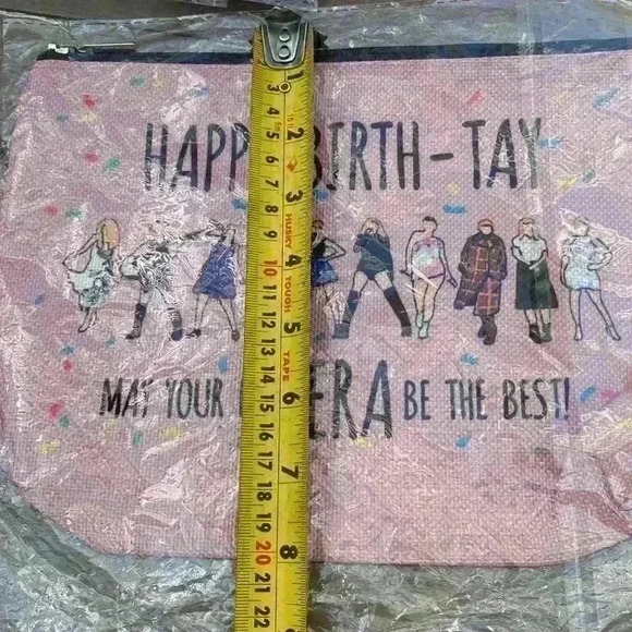 Taylor Swift stickers, make-up/pencil bag, pillow case bundle from Amazon. New - Picture 7 of 12